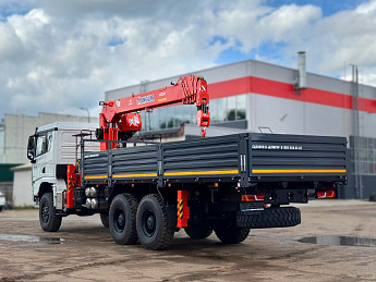 Бортовой SHACMAN X3000 6*4 с КМУ KANGLIR KS2056H_4