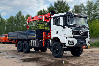 Бортовой SHACMAN X3000 6*4 с КМУ KANGLIR KS2056H_0