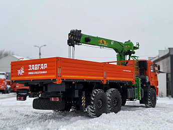 Бортовой КАМАЗ 43118 с КМУ СмартЭко FG716HP (дв. Cummins, без сп/места)_5