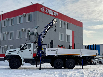 Бортовой УРАЛ 4320 с КМУ DONGYANG SS2036_4