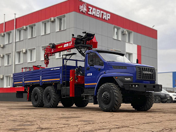 Бортовой УРАЛ 4320 NEXT с КМУ УММ УММаш 806Т_0
