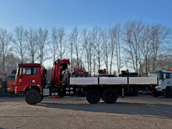 Бортовой SHACMAN X3000 6*4 с КМУ SUNHUNK К238-4_5