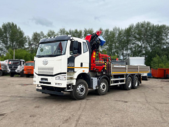 Бортовой FAW CA3310 с КМУ SUNHUNK К328-4_0