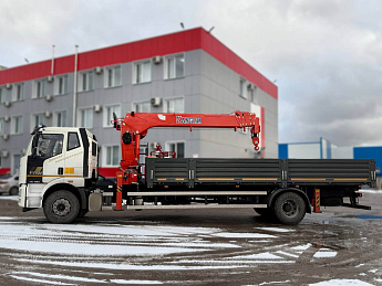 Бортовой FAW J6L 4*2 с КМУ KANGLIM KS1256G_3