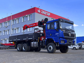 Бортовой SHACMAN X3000 6*6 с КМУ KANGLIM KS2056H_0