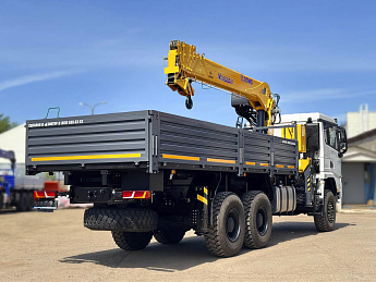 Бортовой SHACMAN X3000 6*6 с КМУ XCMG SQS 200-6_2