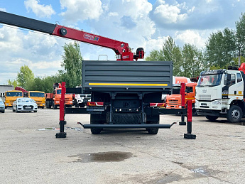 Бортовой SHACMAN X3000 6*6 с КМУ HORYONG HRS216_3