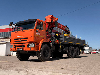 Бортовой КАМАЗ 43118 с КМУ Palfinger ИТ200 (верхний пост, дв. КАМАЗ, без сп/места)_2