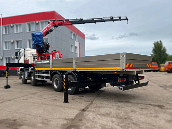 Бортовой FAW CA3310 с КМУ SUNHUNK К328-4_2