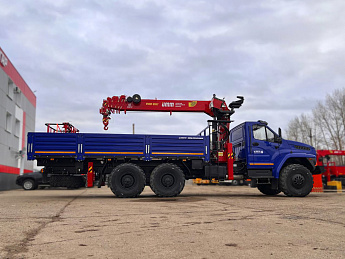 Бортовой УРАЛ 4320 NEXT с КМУ УММ УММаш 806Т_1