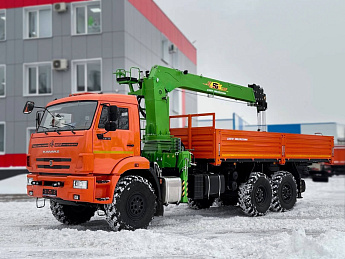 Бортовой КАМАЗ 43118 с КМУ СмартЭко FG716HP (дв. Cummins, без сп/места)_2