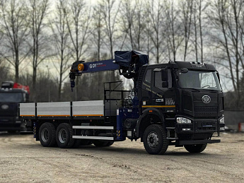 Бортовой FAW CA3250 с КМУ DONGYANG SS1956 ACE_0