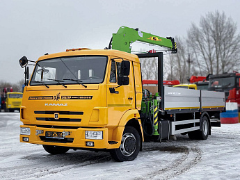 Бортовой  КАМАЗ 4308 с КМУ СмартЭко FG514_0
