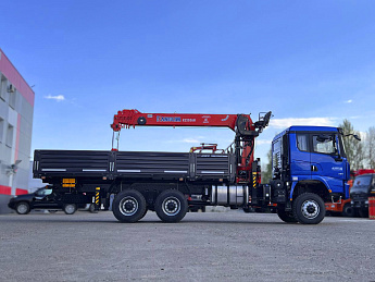 Бортовой SHACMAN X3000 6*6 с КМУ KANGLIM KS2056H_1