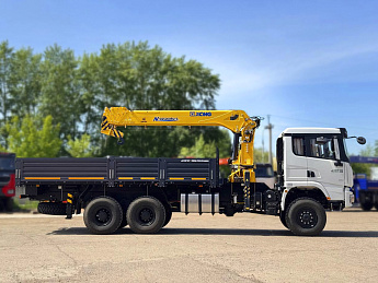Бортовой SHACMAN X3000 6*6 с КМУ XCMG SQS 200-6_1
